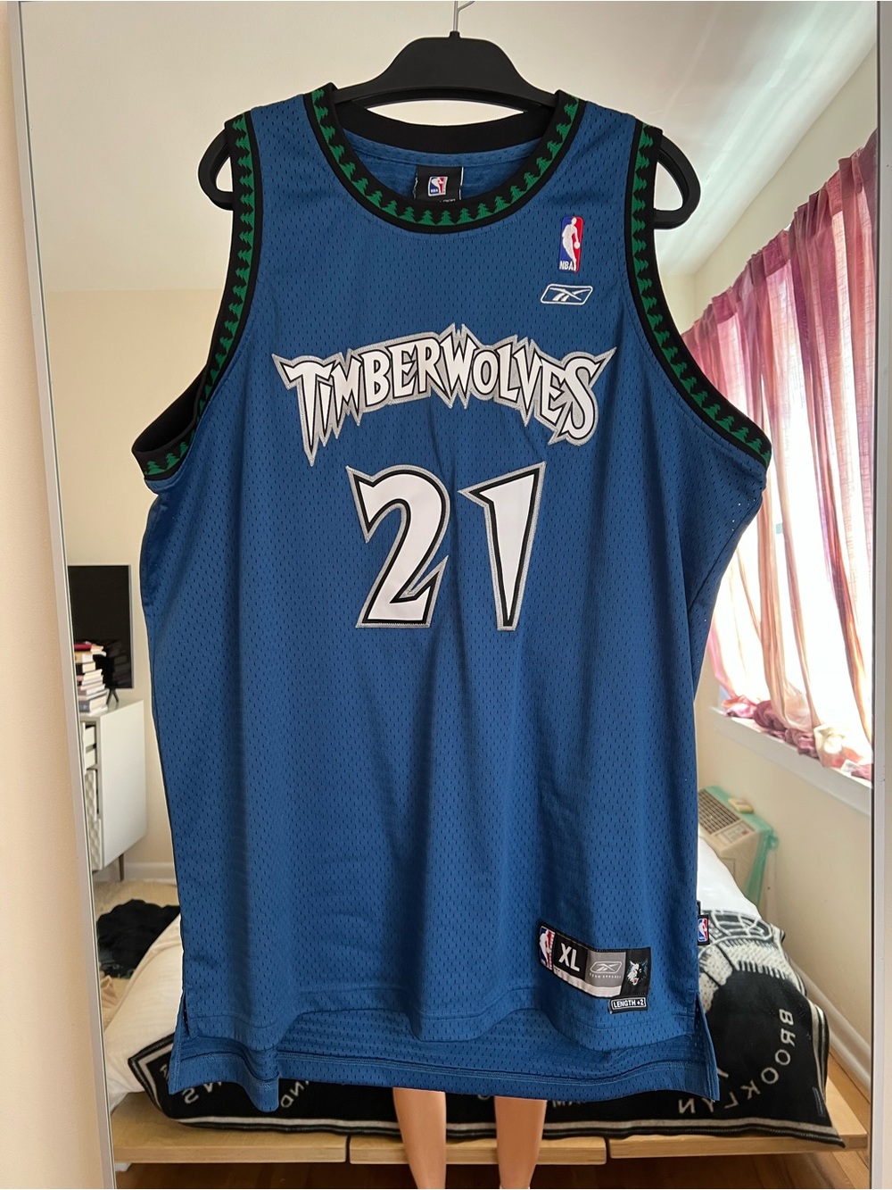 Vintage Minnesota Timberwolves Kevin Garnett jersey